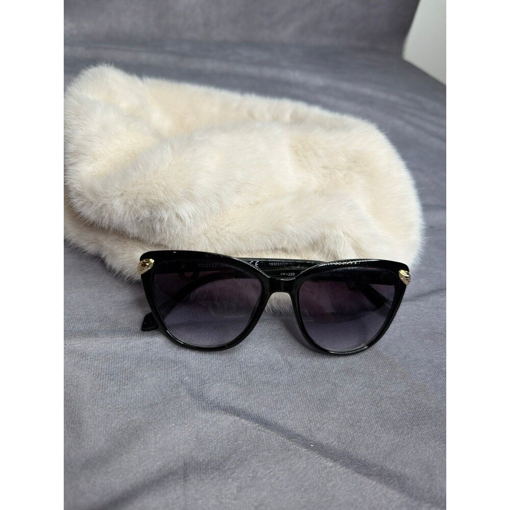 Foster Grant Sunglasses with Gold Snake Accents - Picture 7 of 8